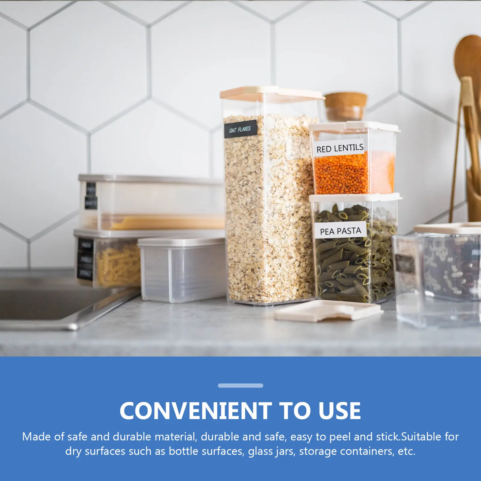 1 Roll Easy Peel Stick Food Storage Labels for Metal Glass Plastic Containers Refrigerator Freezer Kitchen Stickers Writable
1 Roll Easy Peel Stick Food Storage Labels for Metal Glass Plastic Containers Refrigerator Freezer Kitchen Stickers Writable