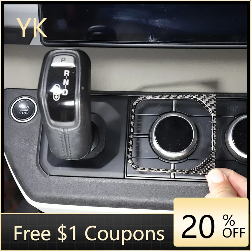 For Land Rover Defender 90 110 130 2020-2024 Soft Carbon Fiber Car Gear Panel Frame Cover Trim Sticker Interior Car Accessories 
For Land Rover Defender 90 110 130 2020-2024 Soft Carbon Fiber Car Gear Panel Frame Cover Trim Sticker Interior Car Accessories