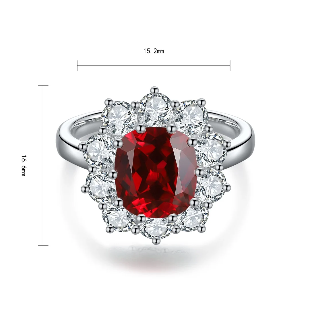 Hot Sale 925 Sterling Silver Rings Lab Grown Ruby Rings for Women Wedding Engagement Rings for Her Christmas Gift Ideas
Hot Sale 925 Sterling Silver Rings Lab Grown Ruby Rings for Women Wedding Engagement Rings for Her Christmas Gift Ideas