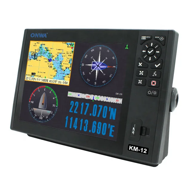 KM-12(new!) ONWA KM series 12.1 inch Marine GPS Chart Plotter Multi Function Display supports Expanded Features
KM-12(new!) ONWA KM series 12.1 inch Marine GPS Chart Plotter Multi Function Display supports Expanded Features