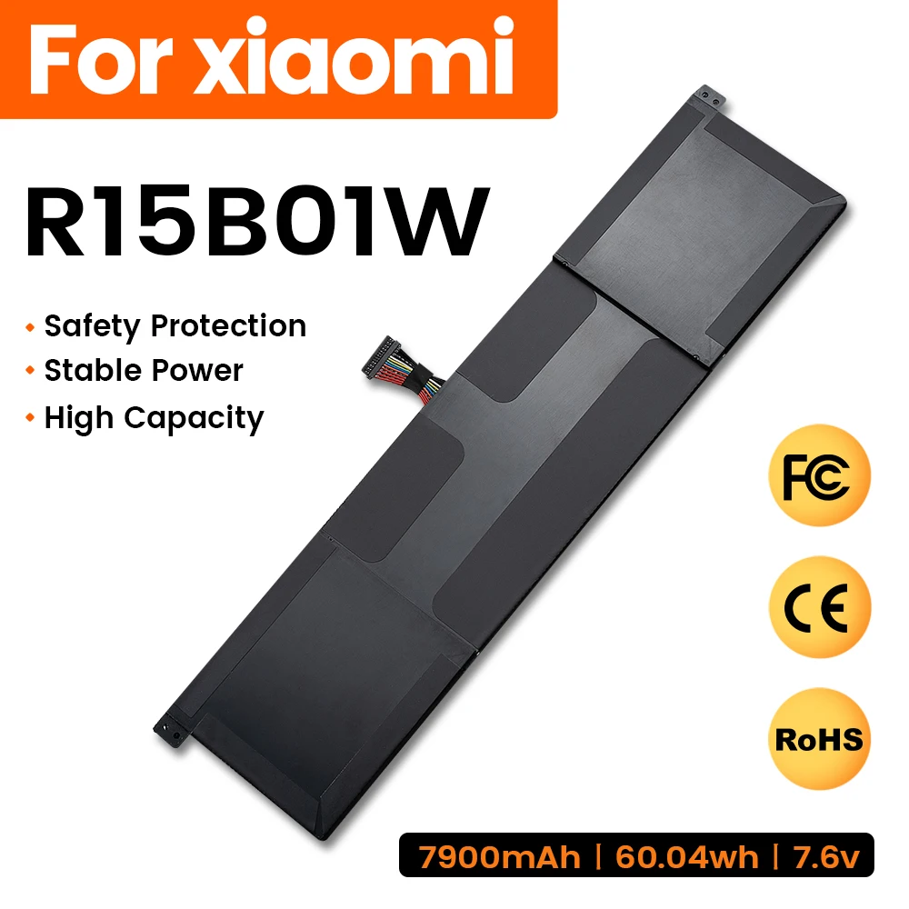 BGBT R15B01W 7900mAh New Laptop Battery for Xiaomi Pro 15.6" GTX TM1701 Series Notebook 171501-AL AF AQ TM1701 TM1707 60Wh Tools
BGBT R15B01W 7900mAh New Laptop Battery for Xiaomi Pro 15.6" GTX TM1701 Series Notebook 171501-AL AF AQ TM1701 TM1707 60Wh Tools