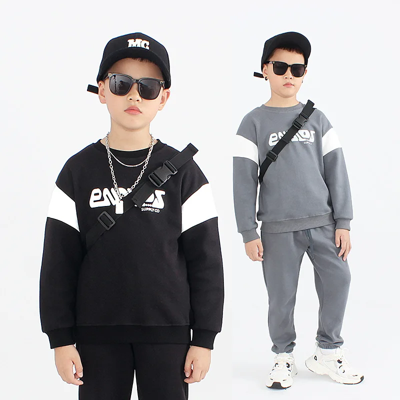 Korean Kids Set Autumn Children Clothes Cotton Sweater+Sports Pants Suit Girl Boy Fashion Pullover Tops Outfits Baby Sweatshirt
Korean Kids Set Autumn Children Clothes Cotton Sweater+Sports Pants Suit Girl Boy Fashion Pullover Tops Outfits Baby Sweatshirt