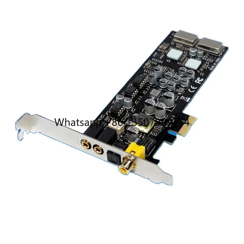 PCIe X1 SE-CM6635A-HiFi 7.1 Channel Fiber Optic Coaxial Digital Audio HiFi Professional Internal Sound Card Driver-free
PCIe X1 SE-CM6635A-HiFi 7.1 Channel Fiber Optic Coaxial Digital Audio HiFi Professional Internal Sound Card Driver-free