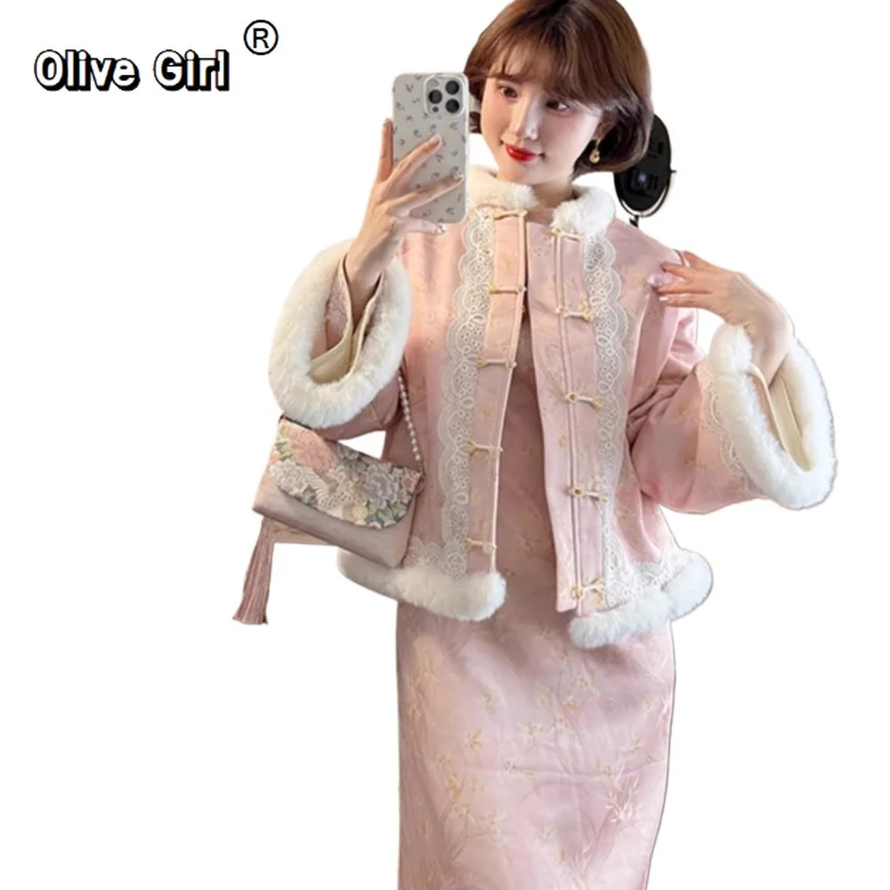 Зимнее плотное теплое свободное пальто с принтом, верхняя куртка, платье Qipao Cheongsam, новогодняя традиционная китайская одежда
Зимнее плотное теплое свободное пальто с принтом, верхняя куртка, платье Qipao Cheongsam, новогодняя традиционная китайская одежда