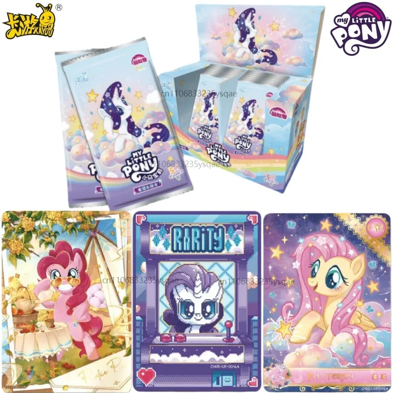 KAYOU Genuine My Little Pony Card Rainbow 5 Animation Cartoon Game Collection Card Peripheral Children's Toys Gift
KAYOU Genuine My Little Pony Card Rainbow 5 Animation Cartoon Game Collection Card Peripheral Children's Toys Gift