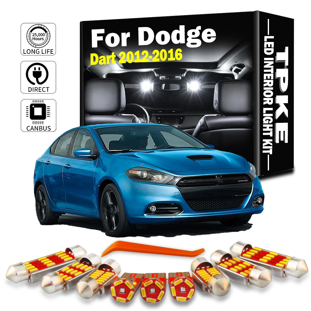 TPKE 12 шт. Canbus для Dodge Dart 2012 2013 2014 2015 2016 светодиодный комплект внутреннего освещения для чтения карт, лампы для зеркала косметического освещения, автомобильные аксессуары
TPKE 12 шт. Canbus для Dodge Dart 2012 2013 2014 2015 2016 светодиодный комплект внутреннего освещения для чтения карт, лампы для зеркала косметического освещения, автомобильные аксессуары