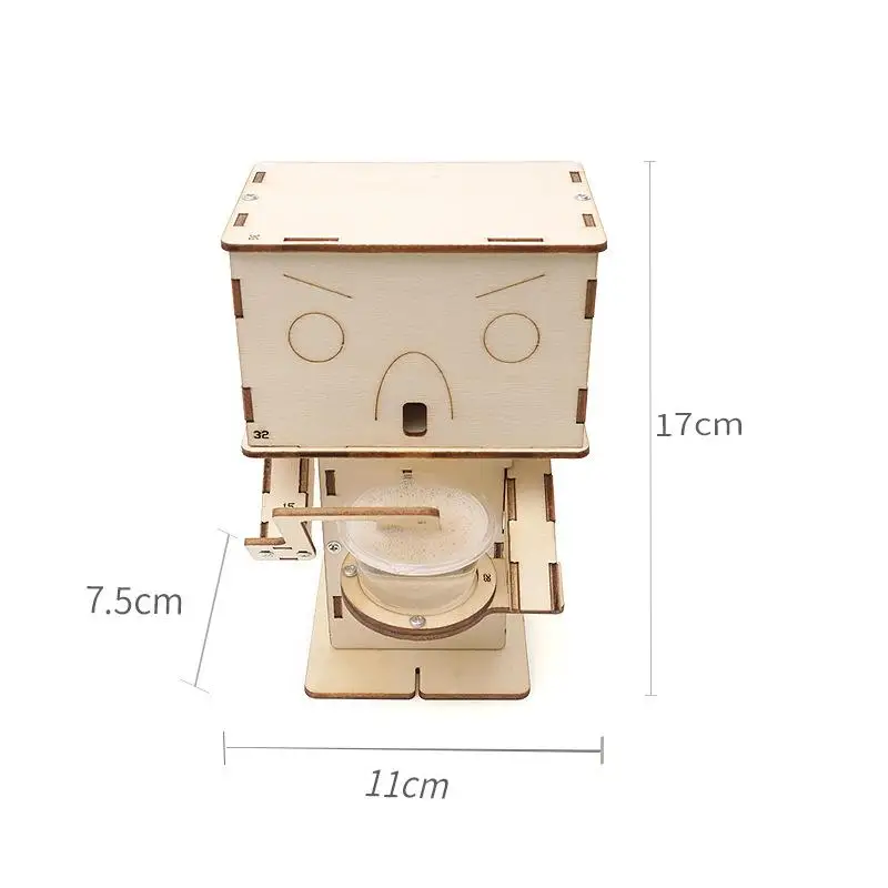 Blowing Robot Model Set Science Educational DIY Exercise Practical Ability Unfinished Craft for Student Science Experiment
Blowing Robot Model Set Science Educational DIY Exercise Practical Ability Unfinished Craft for Student Science Experiment