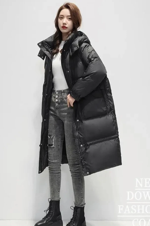 Winter European Fashion Women's Down Jacket Hooded Windproof Parkas
Winter European Fashion Women's Down Jacket Hooded Windproof Parkas