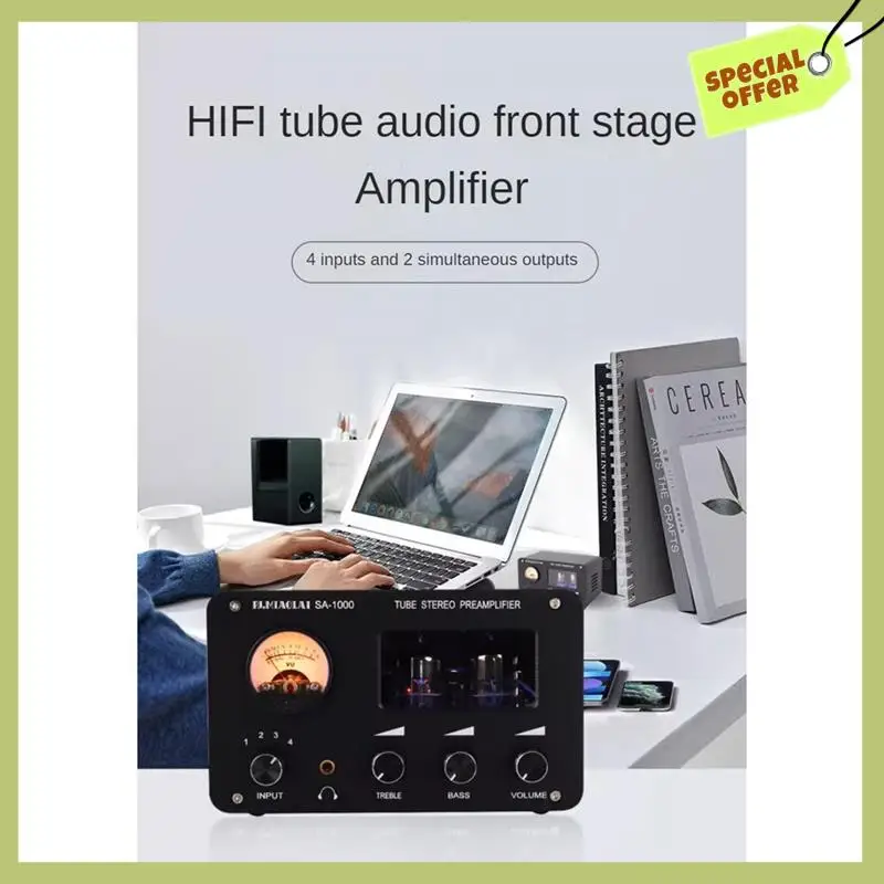 Advanced SA-1000 Audiophile Tube Preamp HIFI Amplifier Sound Audio Switching Amplifier Black EU Plug
Advanced SA-1000 Audiophile Tube Preamp HIFI Amplifier Sound Audio Switching Amplifier Black EU Plug