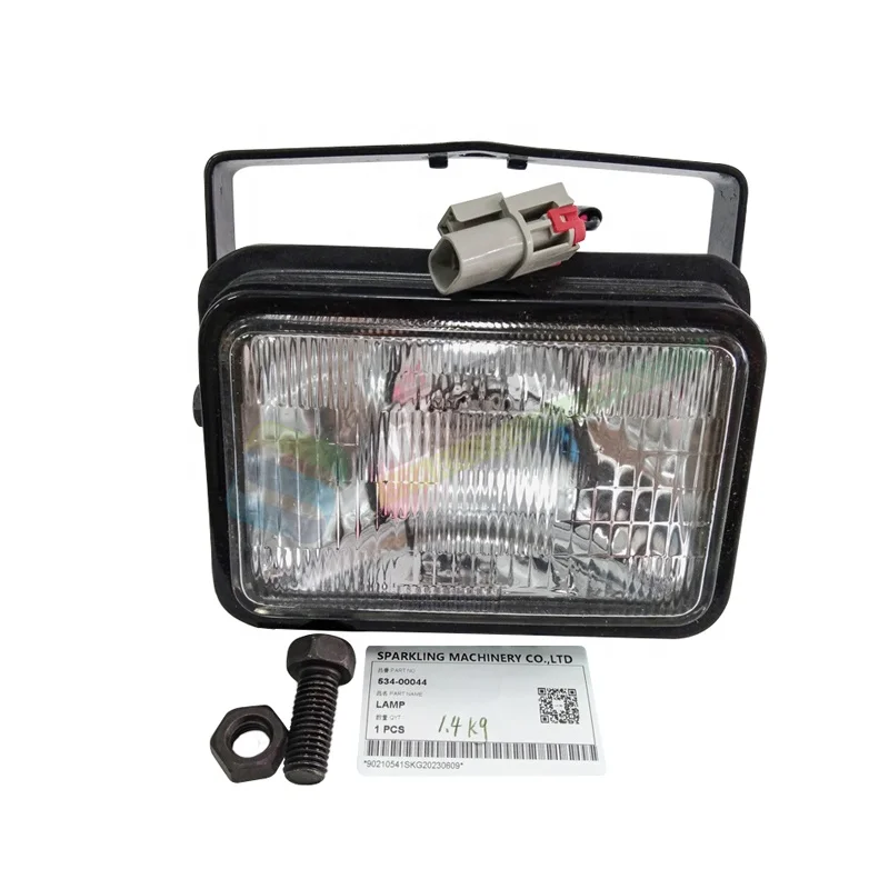 SG 534-00044 SOLAR 140LC-V Construction Machinery Parts 53400044 Working Lamp 534-00044
SG 534-00044 SOLAR 140LC-V Construction Machinery Parts 53400044 Working Lamp 534-00044