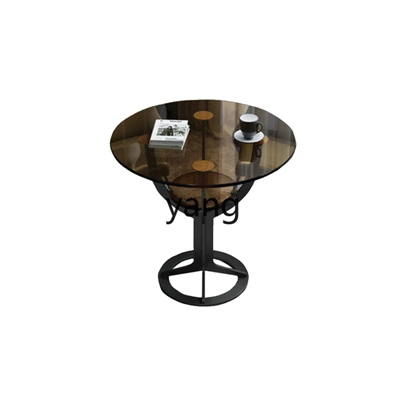 LTT Double-Layer Tempered Glass Home Leisure Reception Modern Simple One Table Four Chairs Set
LTT Double-Layer Tempered Glass Home Leisure Reception Modern Simple One Table Four Chairs Set