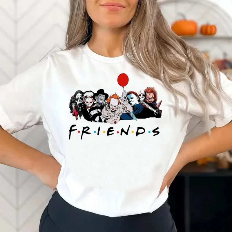 Women Cartoon Street Print T Shirt Lady Graphic Casual Short Sleeved White Black Female Tee Round-neck Girl Cute T-shirts Tops
Women Cartoon Street Print T Shirt Lady Graphic Casual Short Sleeved White Black Female Tee Round-neck Girl Cute T-shirts Tops