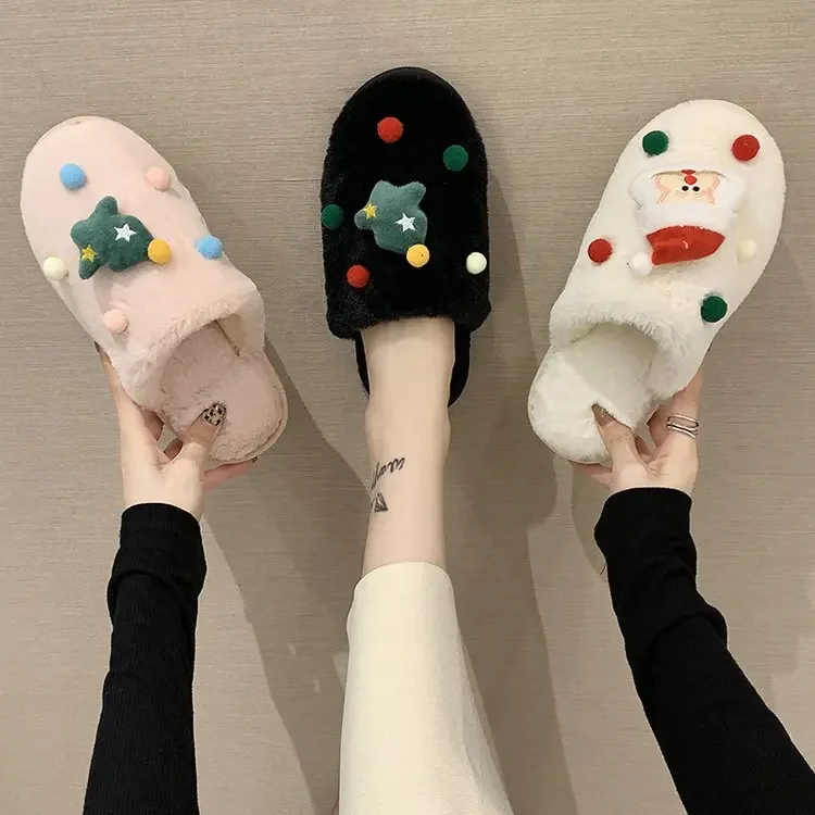 2024 Autumn and Winter New Flat Plush Simple Cotton Drag Home Cute Casual Female Slippers
2024 Autumn and Winter New Flat Plush Simple Cotton Drag Home Cute Casual Female Slippers