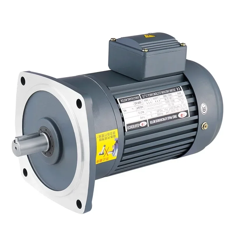 Three-phase 380V gear reducer motor 400W750W1500W frequency conversion vertical gear reducer
Three-phase 380V gear reducer motor 400W750W1500W frequency conversion vertical gear reducer