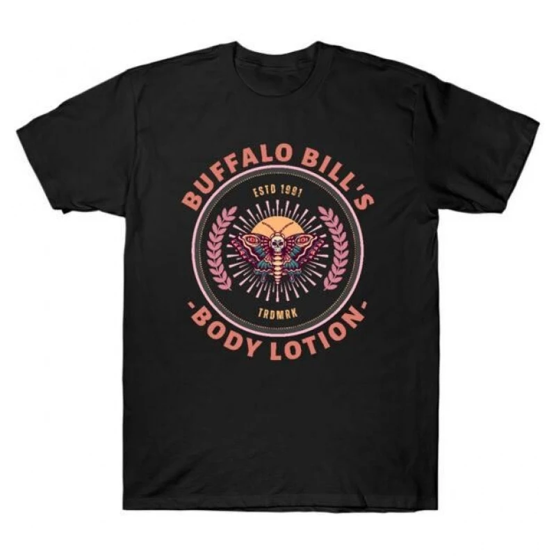 Buffalo Bill's Body Lotion Silence of the lambs Horror movie Hannibal Gift t shirt Dr Lecter Scary Graphic Clothes All size Tee
Buffalo Bill's Body Lotion Silence of the lambs Horror movie Hannibal Gift t shirt Dr Lecter Scary Graphic Clothes All size Tee