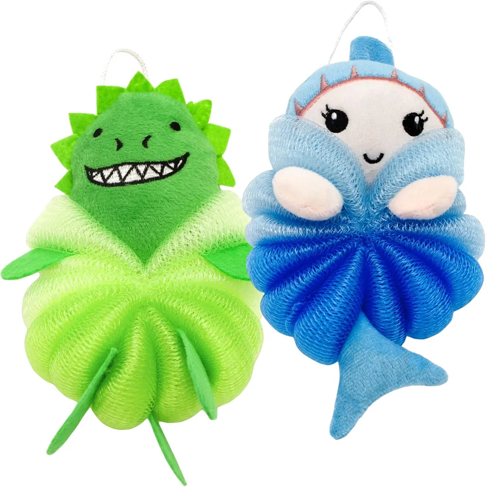 2 Pcs Bath Ball Loofah Bathing Loofahs Shower Sponge Body Cartoon Polyethylene 
2 Pcs Bath Ball Loofah Bathing Loofahs Shower Sponge Body Cartoon Polyethylene