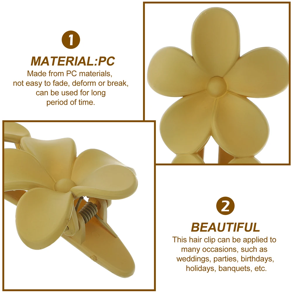 6pcs Flower Hair Clips for Women Updos Elegant Barrettes Decorative PC Material Comfortable Durable Wedding Party
6pcs Flower Hair Clips for Women Updos Elegant Barrettes Decorative PC Material Comfortable Durable Wedding Party