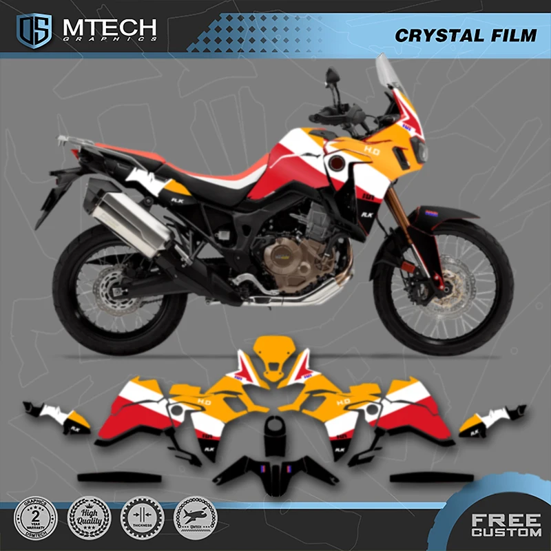 DSMTECH Custom Motorcycle Graphics Enduro Decals For AFRICA TWIN CRF1000L FOR HONDA AFRICA TWIN CRF1000L 1000cc Sticker Kit -05
DSMTECH Custom Motorcycle Graphics Enduro Decals For AFRICA TWIN CRF1000L FOR HONDA AFRICA TWIN CRF1000L 1000cc Sticker Kit -05