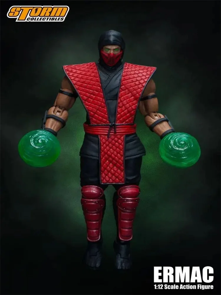 Storm Toys 1/12 Mortal Kombat ERMAC SDCC 2018 Red Version Full Set 6'' Action Figure In Stock
Storm Toys 1/12 Mortal Kombat ERMAC SDCC 2018 Red Version Full Set 6'' Action Figure In Stock