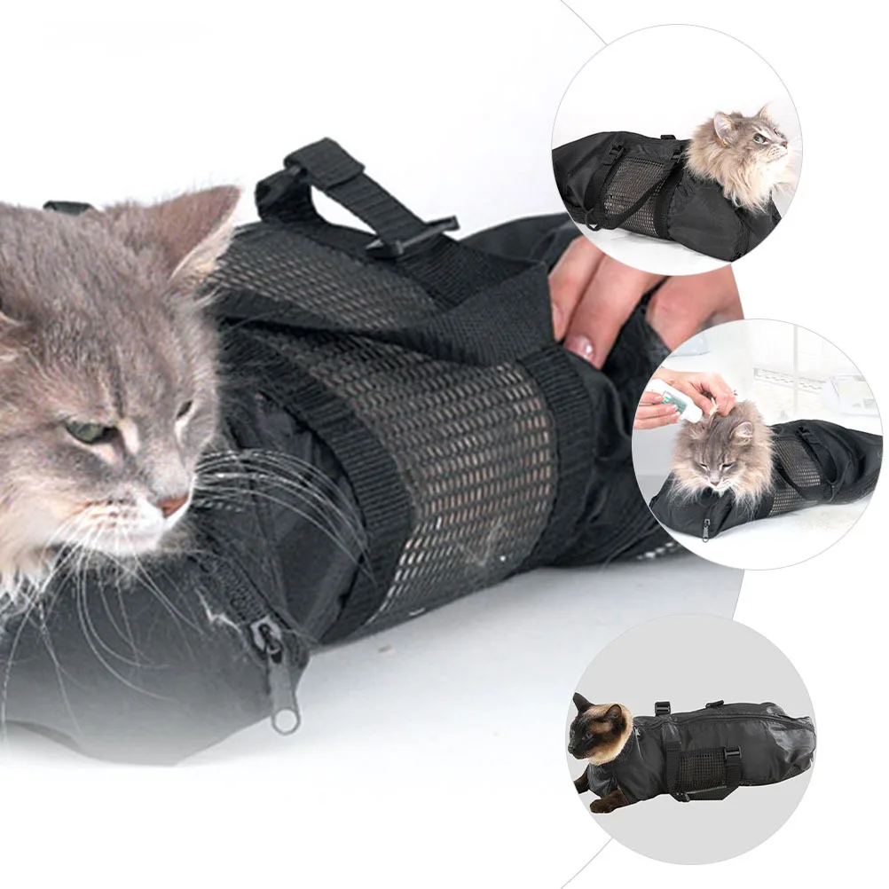 Wear-Resistant Oxford Cloth Cat Washing Bag Portable Grooming Nail Trimming Bath Mesh Pet Shower Bag Durable Pet Supply
Wear-Resistant Oxford Cloth Cat Washing Bag Portable Grooming Nail Trimming Bath Mesh Pet Shower Bag Durable Pet Supply