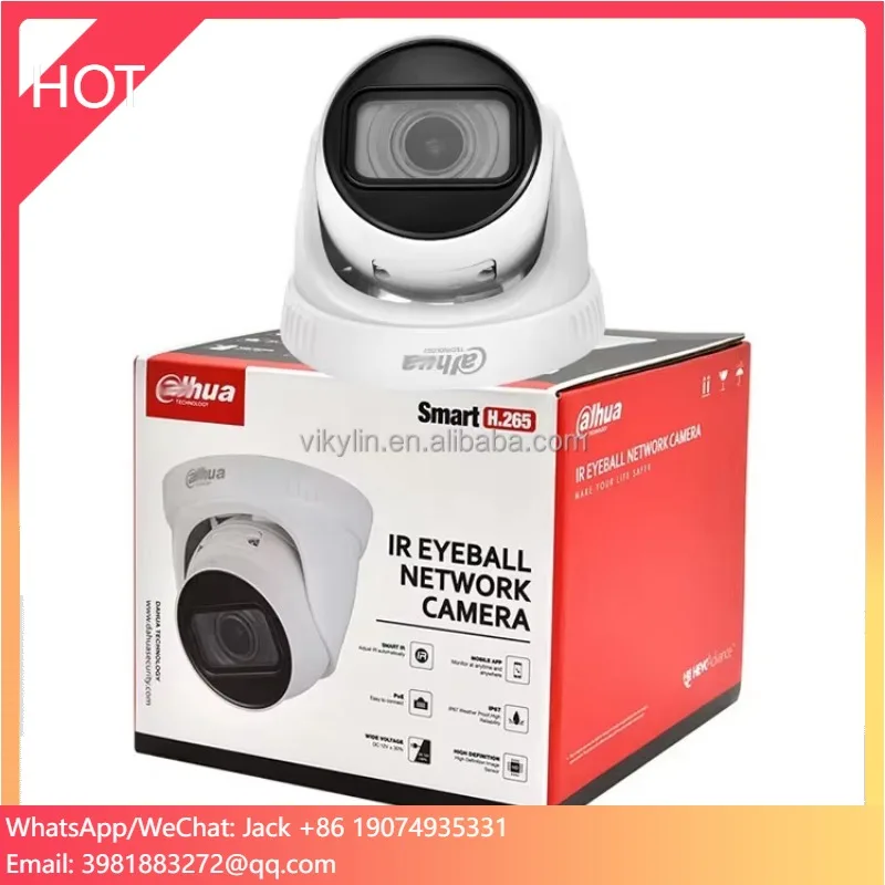 5MP 8MP IR Vari-focal Eyeball WizSense Network Camera IPC-HDW3541T-ZAS IPC-HDW3841T-ZAS
5MP 8MP IR Vari-focal Eyeball WizSense Network Camera IPC-HDW3541T-ZAS IPC-HDW3841T-ZAS