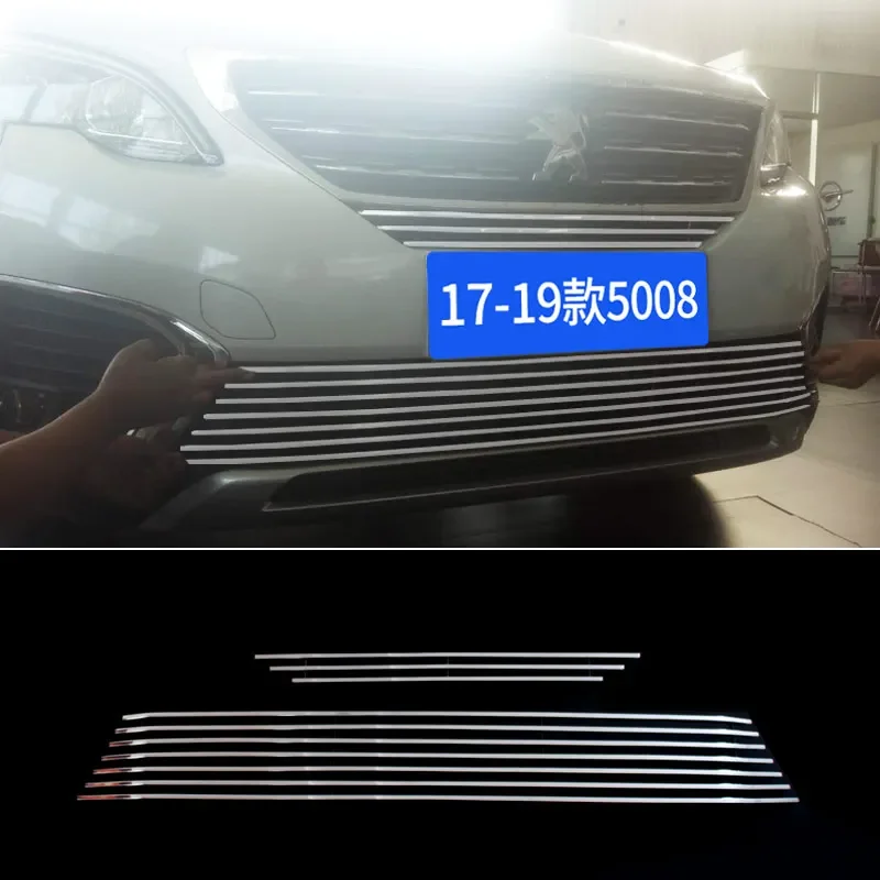 Car Accessories For Peugeot 5008 2017 2018 2019 High quality Metal Front Grille Around Trim Racing Grills Trim Car styling
Car Accessories For Peugeot 5008 2017 2018 2019 High quality Metal Front Grille Around Trim Racing Grills Trim Car styling