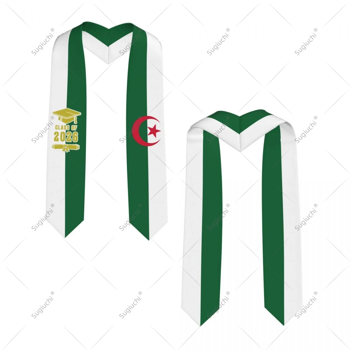 Algeria Flag Class Of 2026 Graduation Stole Sash Scarf For International Students Proud Ceremony Adult Unisex
Algeria Flag Class Of 2026 Graduation Stole Sash Scarf For International Students Proud Ceremony Adult Unisex