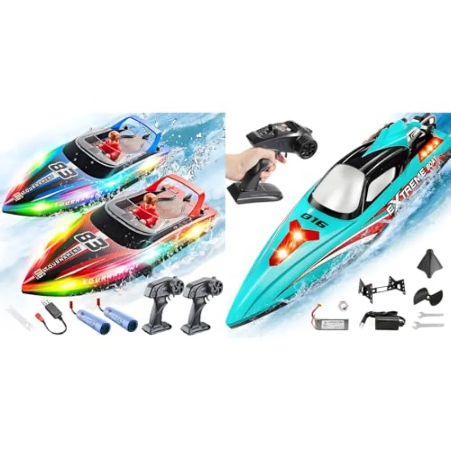 Remote Control Boat for outdoor water use, ABS plastic body, bright red color, high-speed stable navigation and waterproof desi
Remote Control Boat for outdoor water use, ABS plastic body, bright red color, high-speed stable navigation and waterproof desi