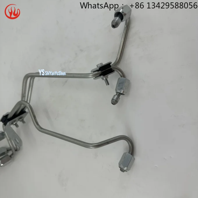 Diesel 6L Engine Spare Parts High Pressure Injector Fuel Supply Tube 5345959