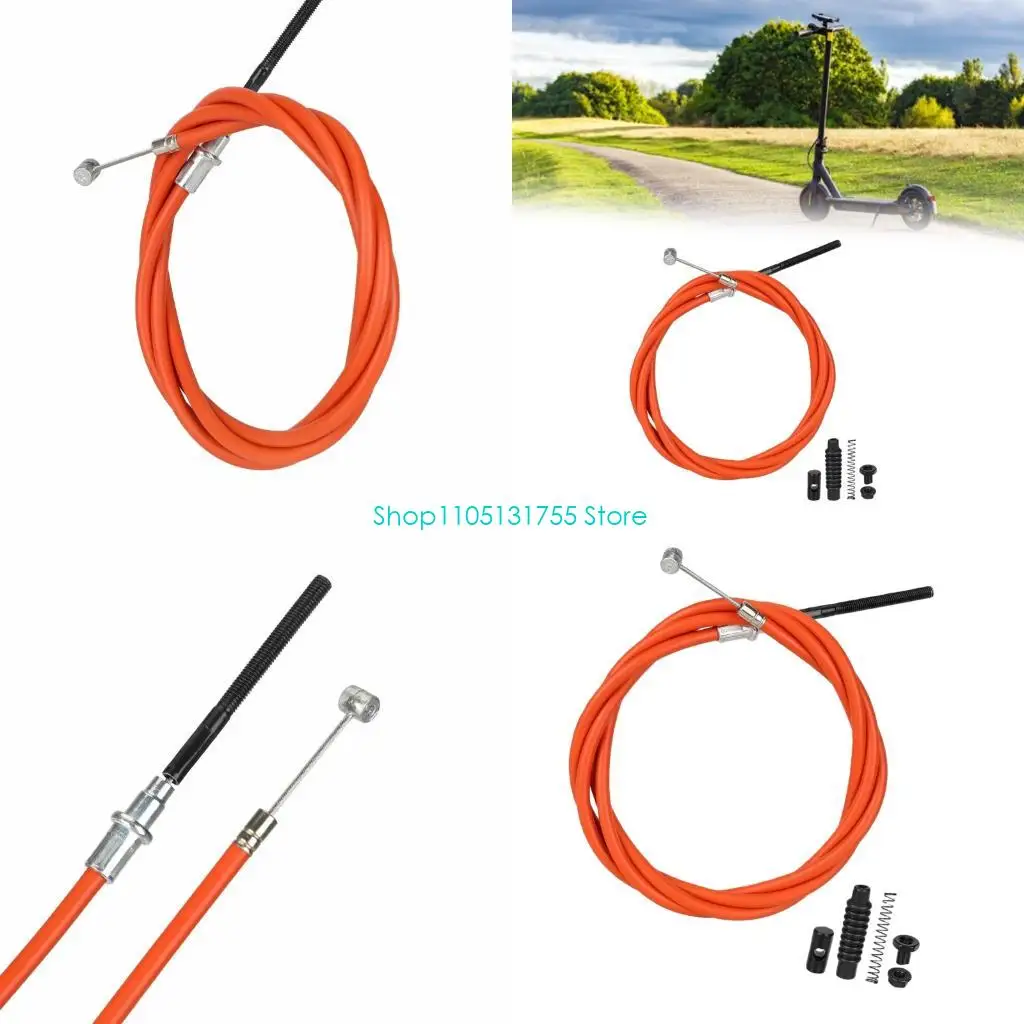 K0EF Premiums Steel Electric Scooters Brake Line Durability Rear Brake Cable Replacement Quickly Response
K0EF Premiums Steel Electric Scooters Brake Line Durability Rear Brake Cable Replacement Quickly Response
