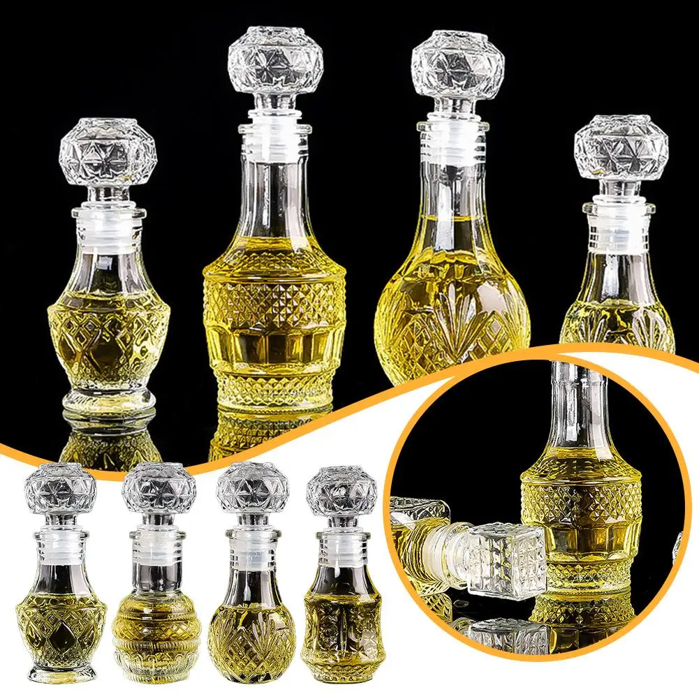 1 Pcs small 50ML mini style whiskey decanter Liquor Airtight Bottle stopper Glass with Alcohol C9S3
1 Pcs small 50ML mini style whiskey decanter Liquor Airtight Bottle stopper Glass with Alcohol C9S3