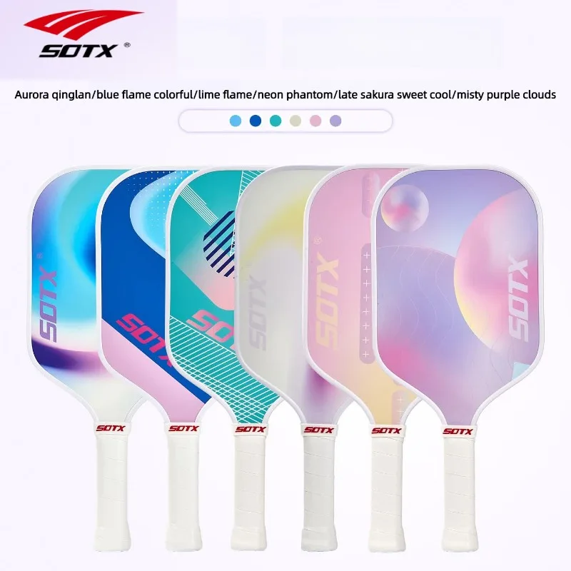 SOTX Pickleball 16mm Paddle Fiberglass Professional Offensive Pickleball Paddle For Beginner Misty Purple Single Paddle
SOTX Pickleball 16mm Paddle Fiberglass Professional Offensive Pickleball Paddle For Beginner Misty Purple Single Paddle