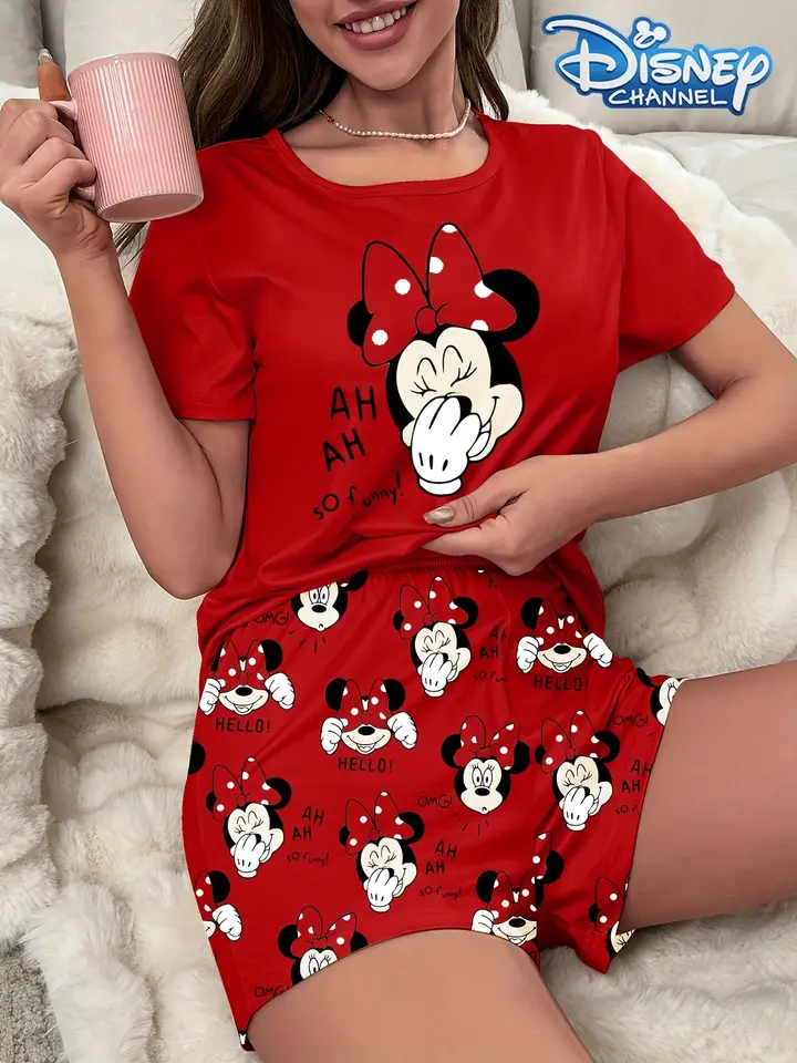 Damespyjamaset met schattige Disney