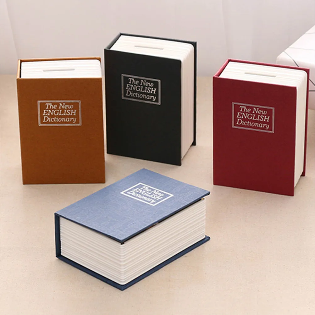 Book-Shaped Coin Container Storage Box Piggy Bank Safe Retro Money Pot for Children Girls Saving Cash Gift
Book-Shaped Coin Container Storage Box Piggy Bank Safe Retro Money Pot for Children Girls Saving Cash Gift