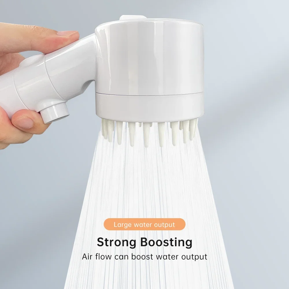 Pressurized shower head in bathroom, 3-speed spray effect spray, hand-held shower head in shower system
Pressurized shower head in bathroom, 3-speed spray effect spray, hand-held shower head in shower system