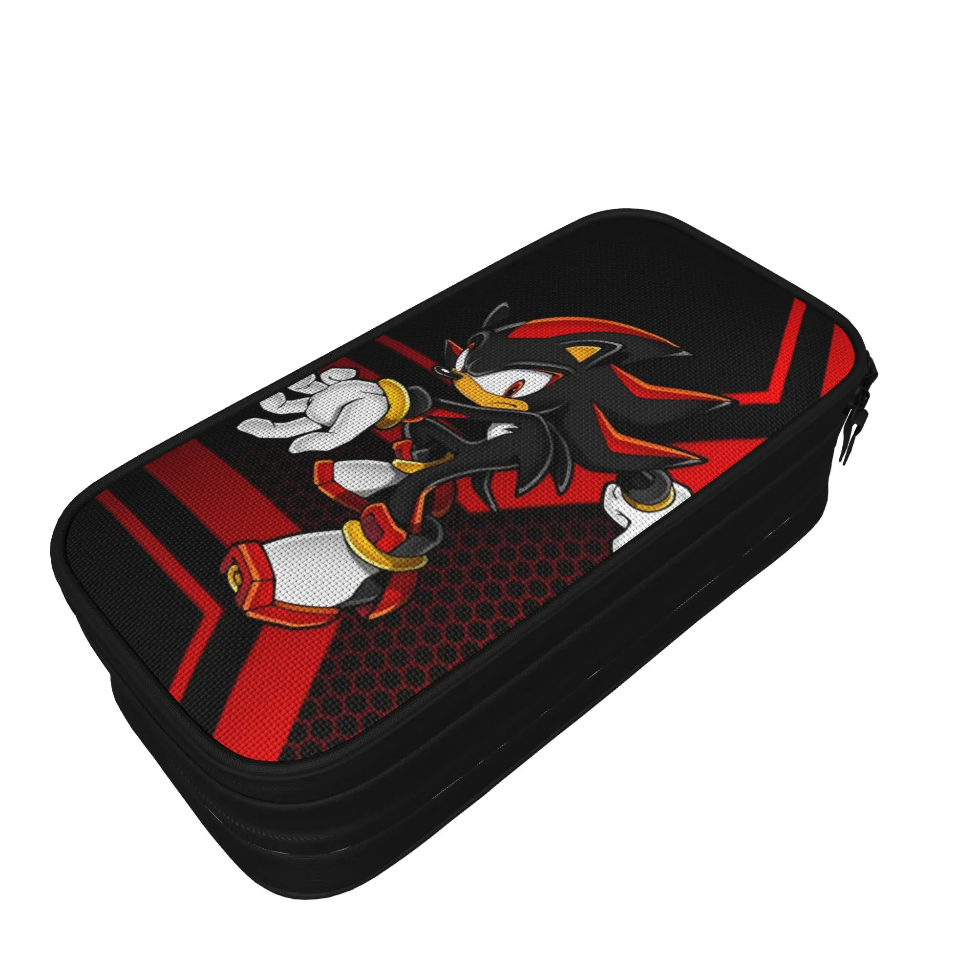 Shadow The Hedgehog games Pencil Case Pencilcases for Student Large Storage Bags Students School Zipper Stationery
Shadow The Hedgehog games Pencil Case Pencilcases for Student Large Storage Bags Students School Zipper Stationery