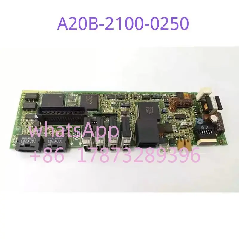Б/у печатная плата FANUC A20B-2100-0250 A20B 2100 0250, протестирована в порядке
Б/у печатная плата FANUC A20B-2100-0250 A20B 2100 0250, протестирована в порядке