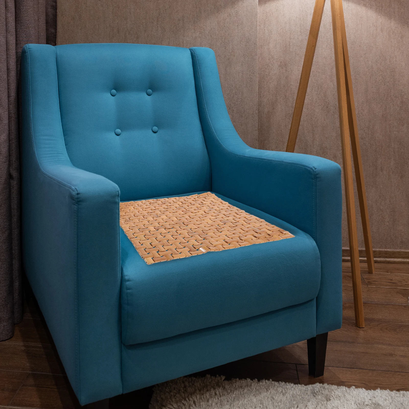 Pad H woven 40x40cm Carbonized Square Cushion Ventilated Seat Mat for Chair Tatami Outdoor Practical
Pad H woven 40x40cm Carbonized Square Cushion Ventilated Seat Mat for Chair Tatami Outdoor Practical