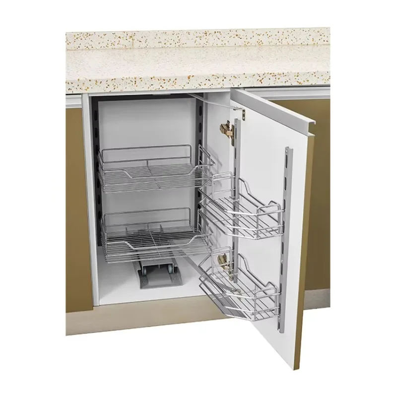 New Design Kitchen Organization Bottle Corner Storage Pull Out Basket Kitchen Drawer
New Design Kitchen Organization Bottle Corner Storage Pull Out Basket Kitchen Drawer