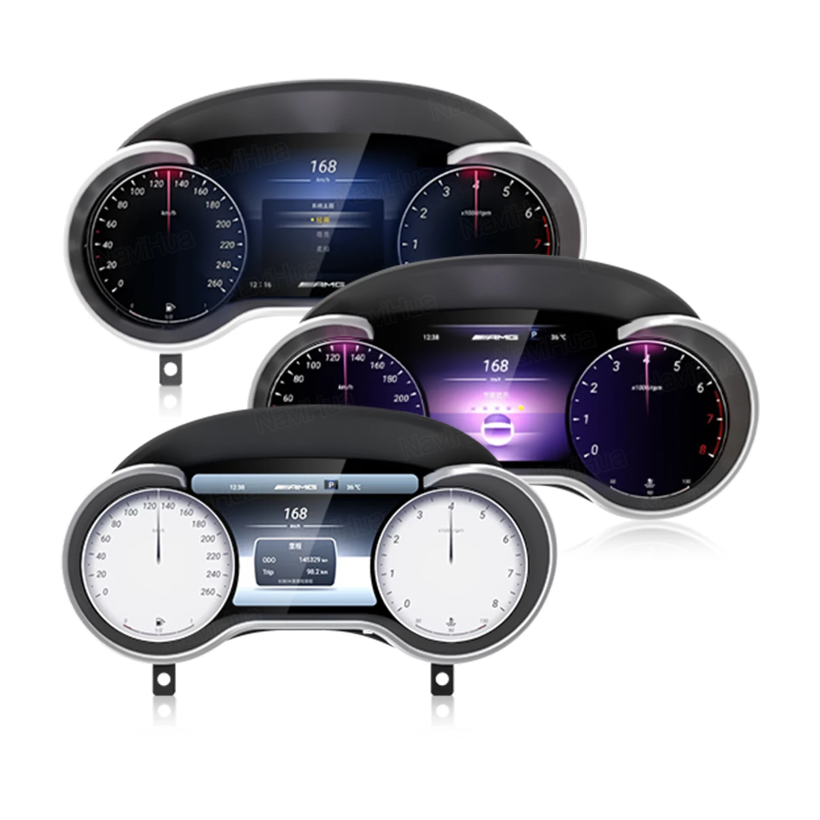 Navihua For Benz R ML GL G GLE GLS W204 W205 W212 GLK CLS W207 Car LCD Dashboard Digital Cluster Linux System Auto Speedometer
Navihua For Benz R ML GL G GLE GLS W204 W205 W212 GLK CLS W207 Car LCD Dashboard Digital Cluster Linux System Auto Speedometer