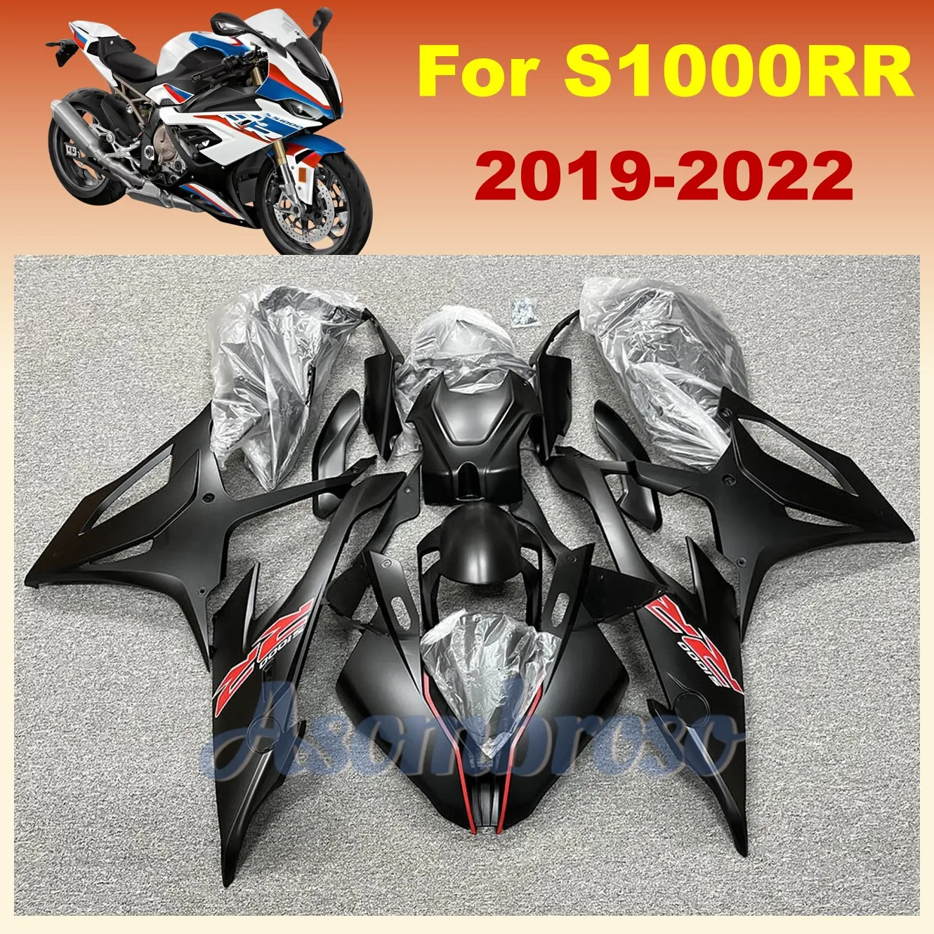Матовый черный комплект обтекателей, подходящий для S1000RR M1000RR 2020 2021 2022, полный комплект мотоцикла, модернизированная крышка панелей крыльев
Матовый черный комплект обтекателей, подходящий для S1000RR M1000RR 2020 2021 2022, полный комплект мотоцикла, модернизированная крышка панелей крыльев