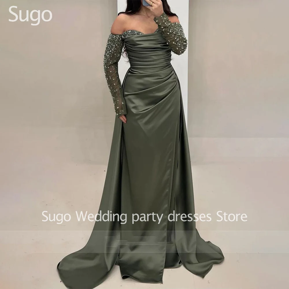Customized Elegant Long Evening Dresses for Special Occasions Sweetheart Floor-Length Sweep Train Women Gala Party Dress 2025
Customized Elegant Long Evening Dresses for Special Occasions Sweetheart Floor-Length Sweep Train Women Gala Party Dress 2025