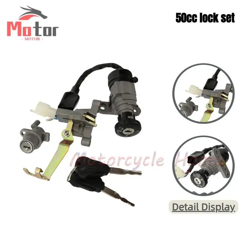 Комплект запчастей для мотоцикла: замок зажигания, ключ зажигания, замок сиденья для скутера Yamaha JOG 50, JOG Z, ZS, ZR 50cc
Комплект запчастей для мотоцикла: замок зажигания, ключ зажигания, замок сиденья для скутера Yamaha JOG 50, JOG Z, ZS, ZR 50cc