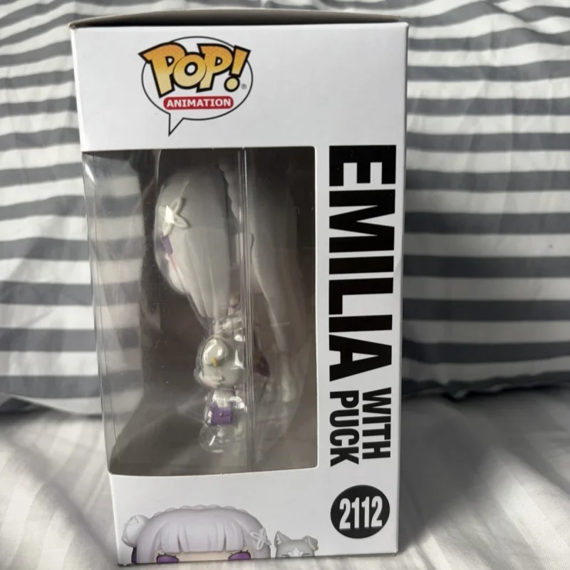 Official Licensed Re:Zero Emilia #2112 Action Figure Funko Pop! Limited Edition Vinyl Figures Dolls Model Collect Toys Fans Gift
Official Licensed Re:Zero Emilia #2112 Action Figure Funko Pop! Limited Edition Vinyl Figures Dolls Model Collect Toys Fans Gift