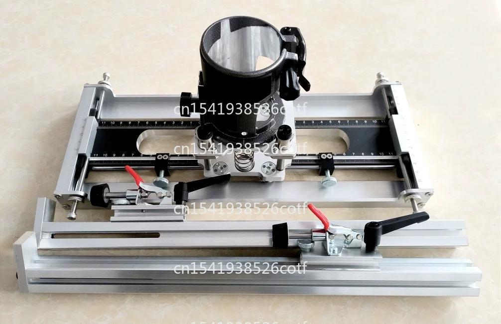 2-in-1 Invisible Hinge Cross Hinge Slotting Tool, Aluminum Alloy Door and Qindow Lock Hole Slotting Device, Invisible Handle
2-in-1 Invisible Hinge Cross Hinge Slotting Tool, Aluminum Alloy Door and Qindow Lock Hole Slotting Device, Invisible Handle