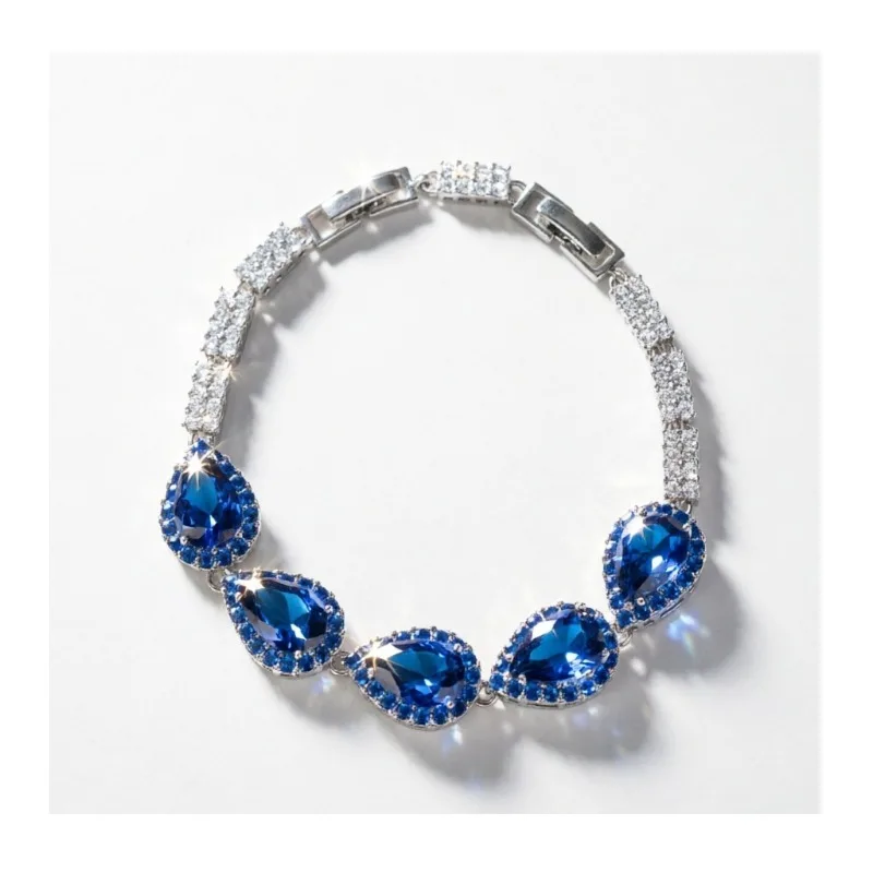 Luxury Full Diamond Water Drop Zircon Bracelet Banquet Light Luxury Celebrity Accessories Crystal Bracelet Diamond Jewelry
Luxury Full Diamond Water Drop Zircon Bracelet Banquet Light Luxury Celebrity Accessories Crystal Bracelet Diamond Jewelry