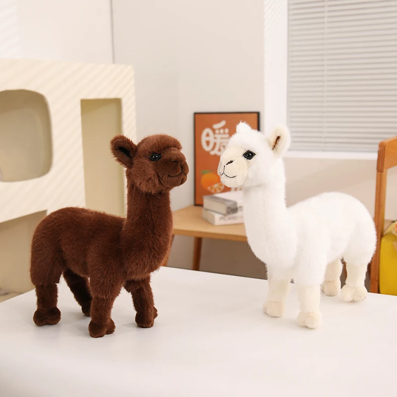 Simulation Fluffly Alpaca Plush Toy Cartoon Stuffed Animals Cute Sheep Alpacas Doll for Kids Girls Holiday Birthday Gifts Decor
Simulation Fluffly Alpaca Plush Toy Cartoon Stuffed Animals Cute Sheep Alpacas Doll for Kids Girls Holiday Birthday Gifts Decor