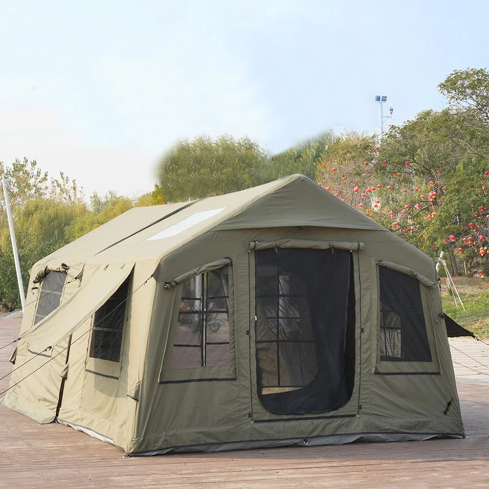 Large Waterproof Camping Tent Air Tent Inflatable Tent for Tourist Outside Events Cotton High Quality
Large Waterproof Camping Tent Air Tent Inflatable Tent for Tourist Outside Events Cotton High Quality