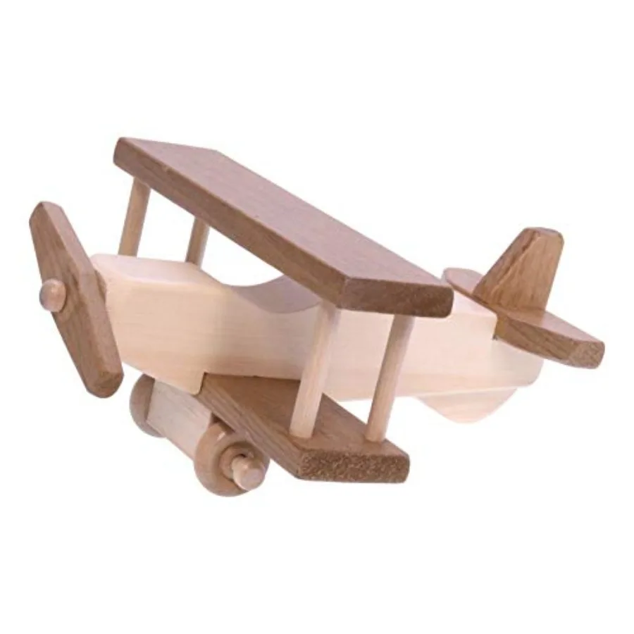 Wooden Airplane Toddler Toy Kid-Safe Finish Harvest Stain and Natural Finish
Wooden Airplane Toddler Toy Kid-Safe Finish Harvest Stain and Natural Finish