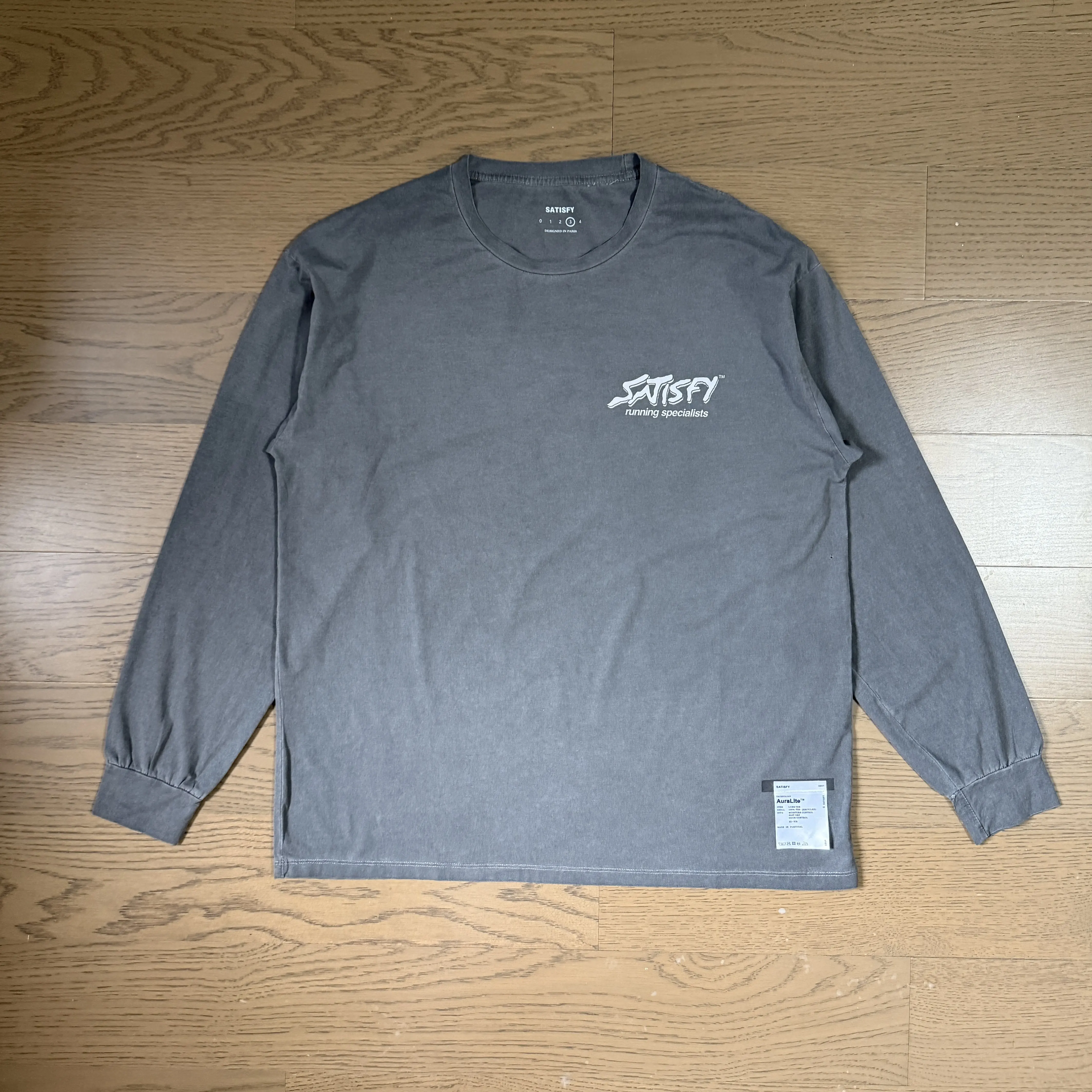Satisfy Running Specialist Washed Tie-Dye Basic Long Sleeve T-Shirt Running Fitness Jogging Base Layer Top
Satisfy Running Specialist Washed Tie-Dye Basic Long Sleeve T-Shirt Running Fitness Jogging Base Layer Top